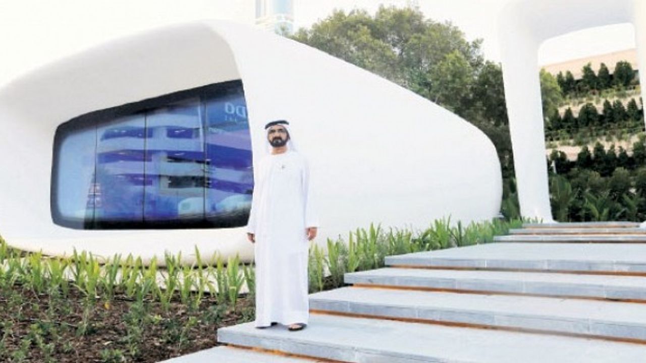 Dubai'de 3D Yazıcı ile Ofis Binası Üretildi