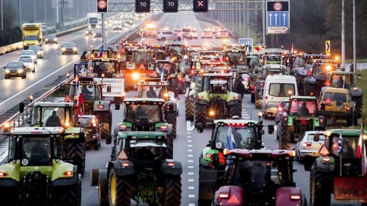 Hollanda'da başbakan Rutte'nin başı çiftçilerle dertte