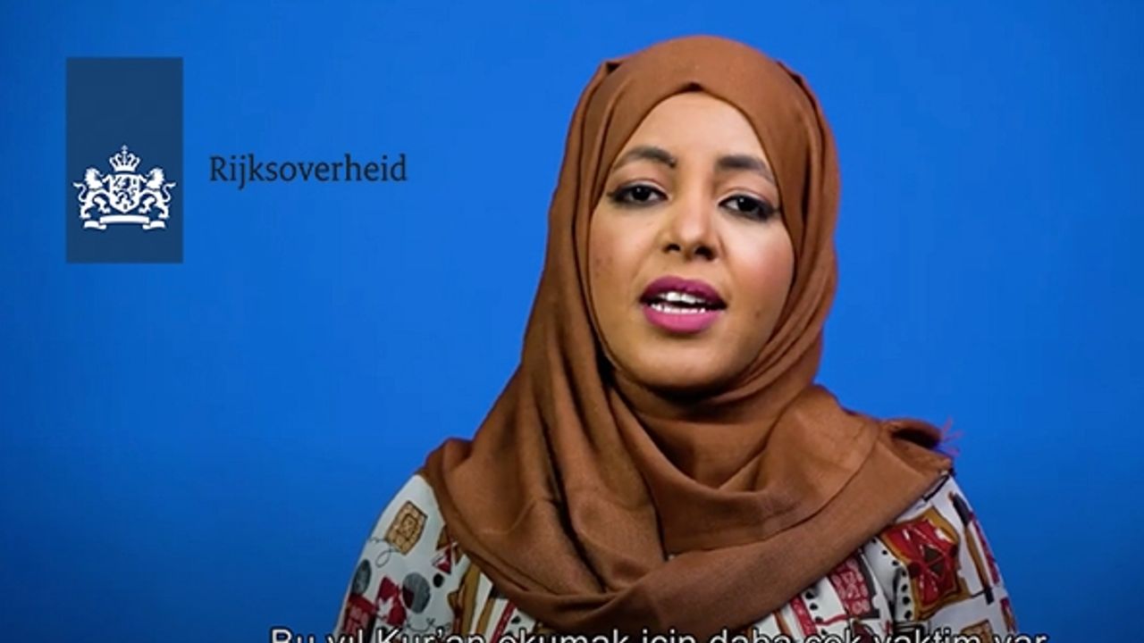 Hollanda'da hükümet, Müslüman vatandaşlar için Ramazan videosu yayınladı