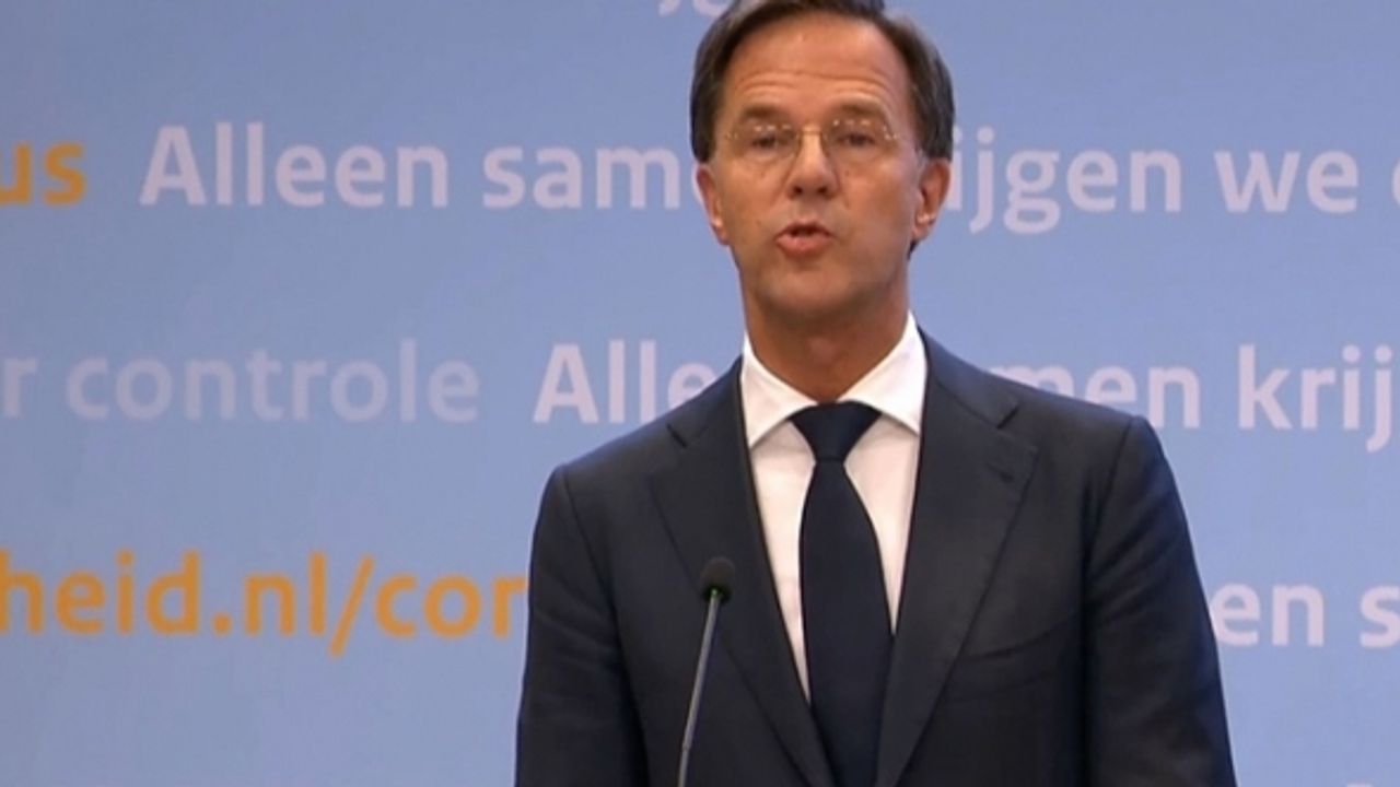 Hollanda Başbakanı Rutte erken gevşeme için halktan özür diledi