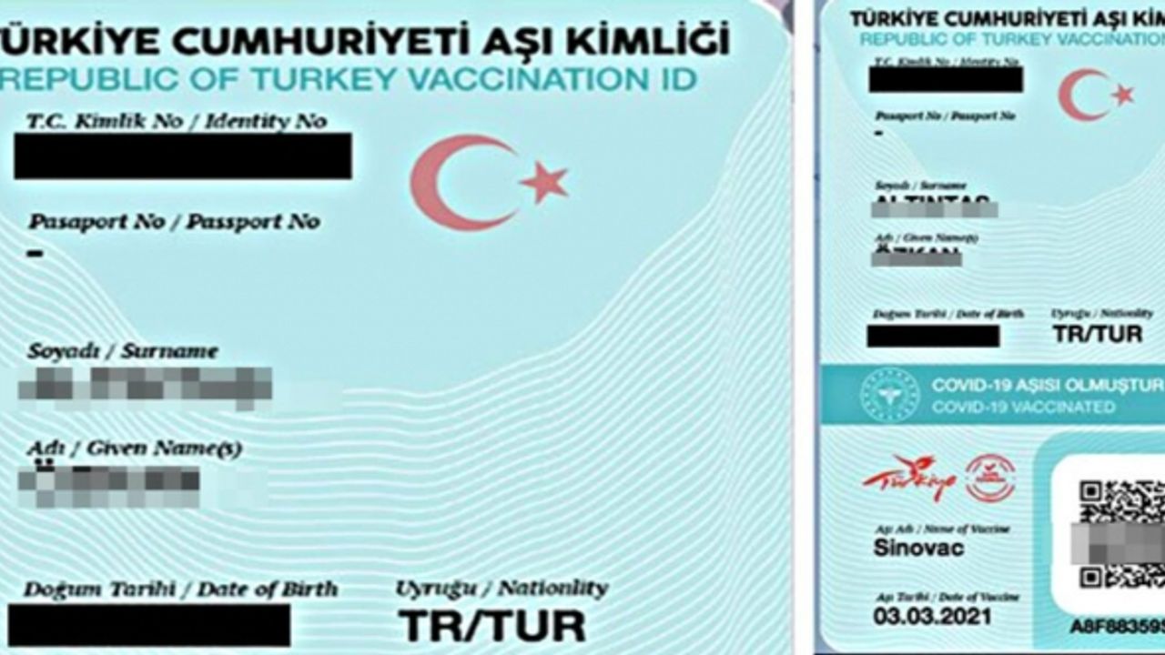 Avrupa Birliği, Türkiye'nin Korona aşı sertifikasını tanıyacak