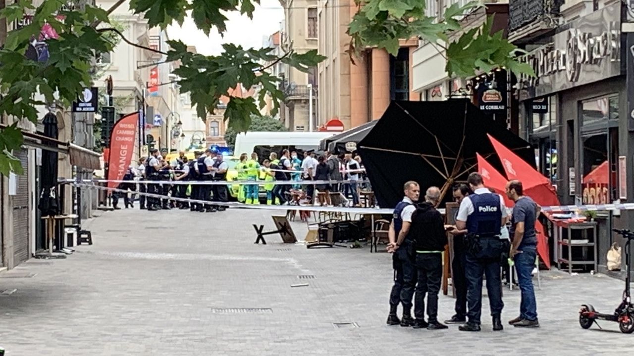 Brüksel’de kafe terasında 6 kişinin yaralandığı kazada şoförün Türk olduğu ortaya çıktı