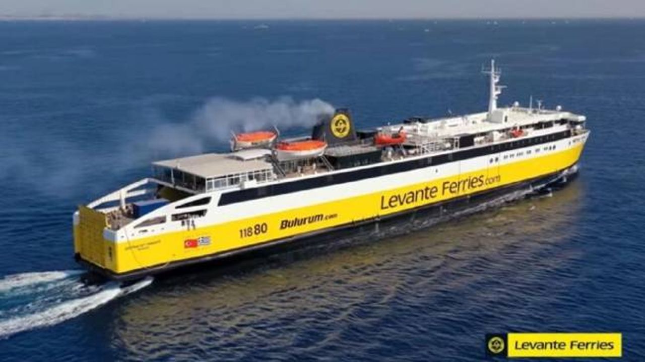 Selanik’ten İzmir’e feribot seferleri bugün başlıyor