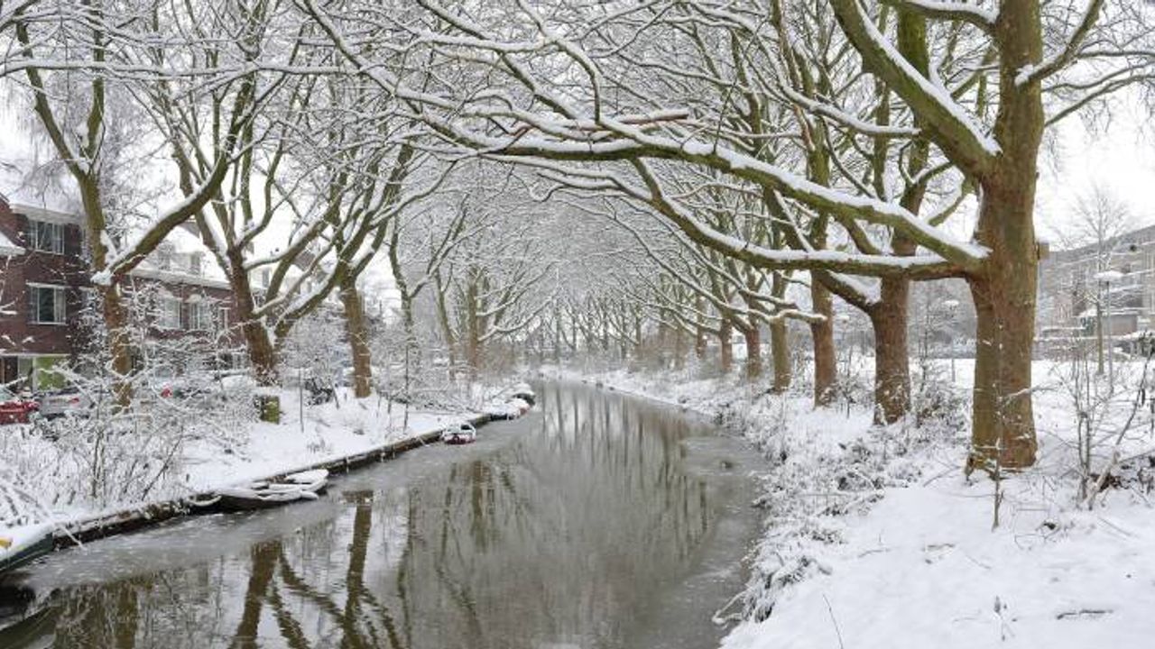 Hollanda’da beklenen kar yağışı sonunda geliyor