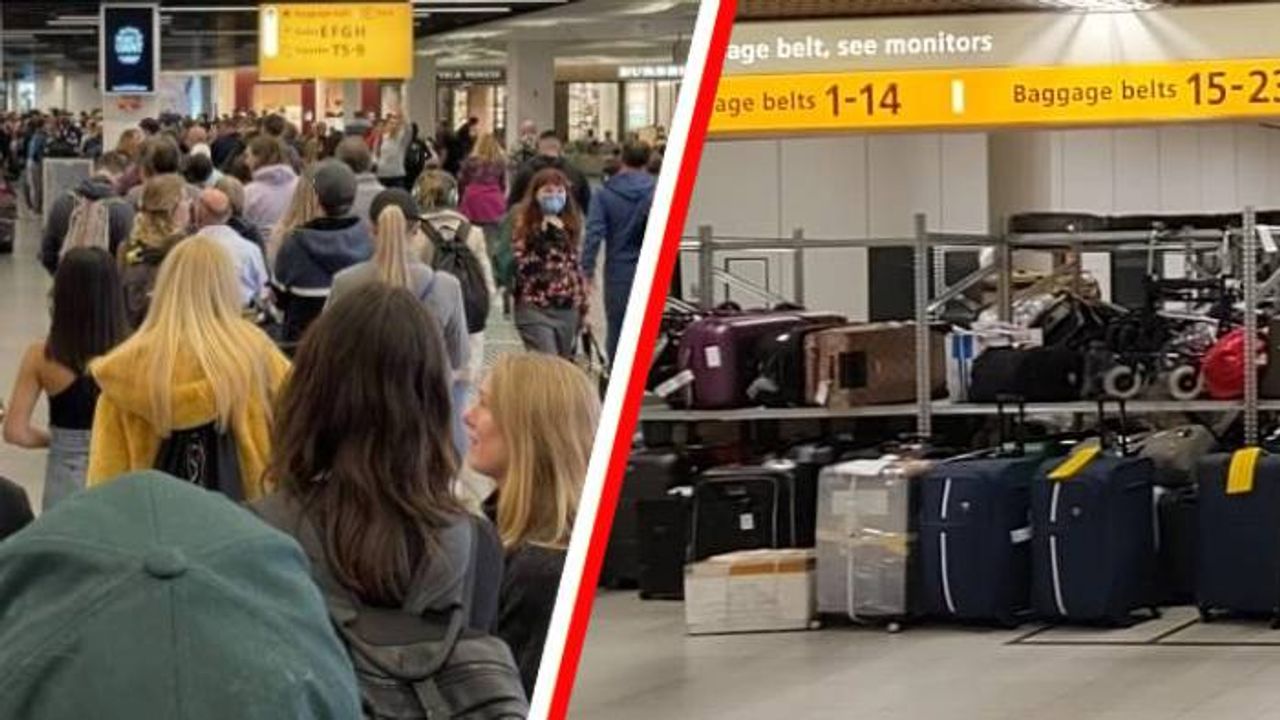 Schiphol havalimanında yeniden bagaj sorunu yaşanabileceği uyarısı yapıldı
