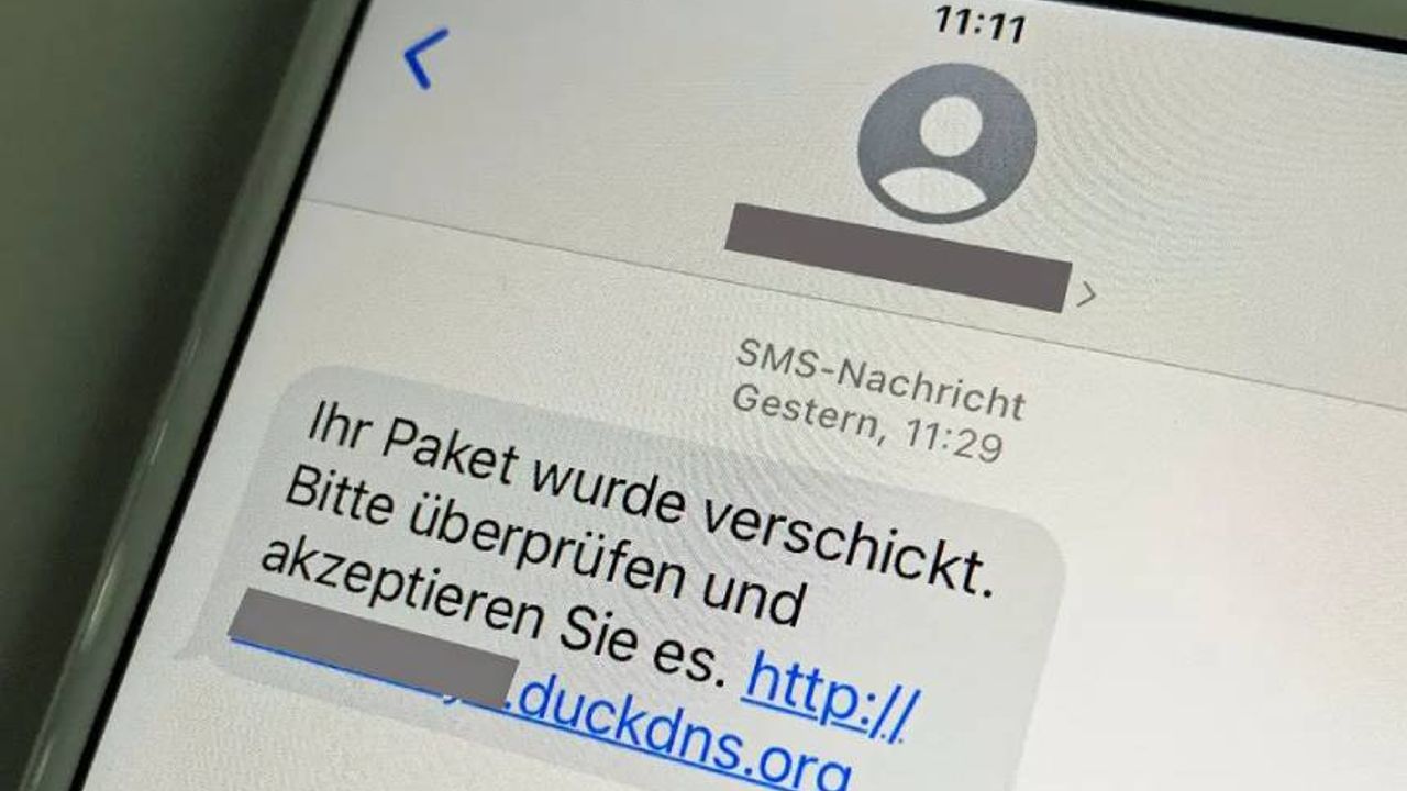 Almanya'da dolandırıcıların yeni yöntemi: Kargo için gönderilen sms’ler!