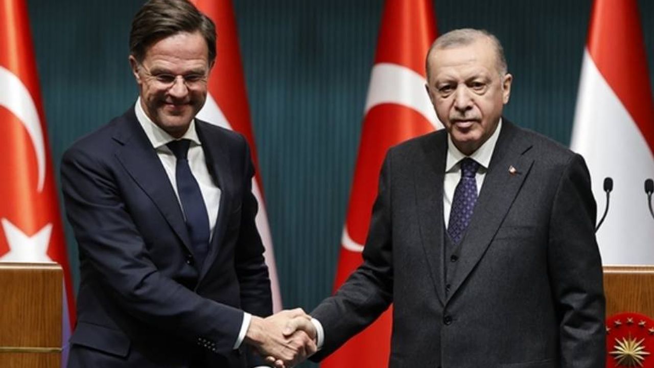 Cumhurbaşkanı Erdoğan ile Başbakan Rutte arasında önemli görüşme