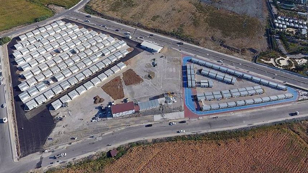 DİTİB ve TDV'nin Hatay’daki 2 bin 23 konteynerlik barınma alanı hizmete açıldı