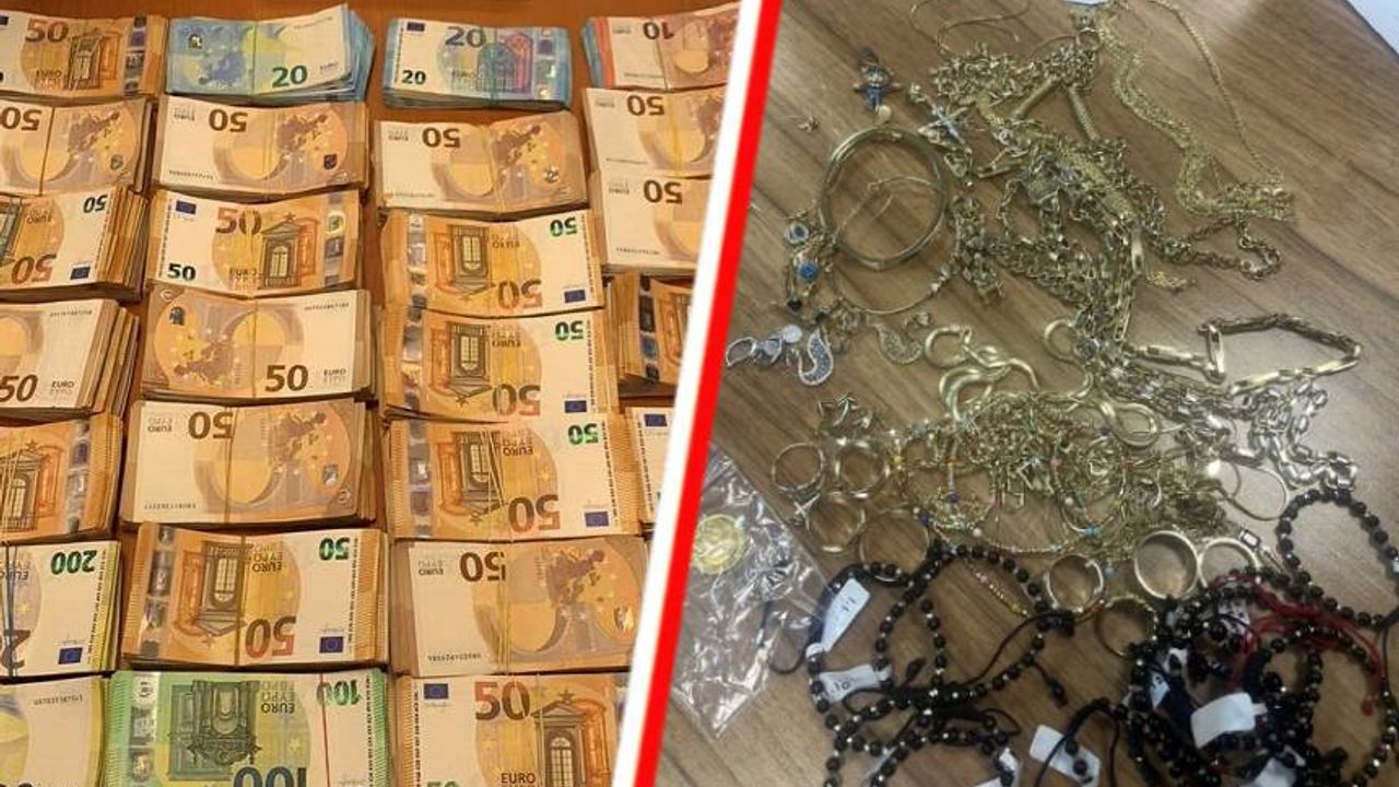Bulgaristan-Türkiye sınırında büyük miktarlarda nakit para ve altın ele geçirildi