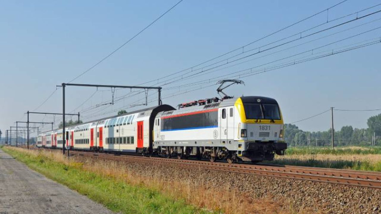 Belçika'da iki günlük tren grevi: Her 5 trenden 3'ü çalışmayacak