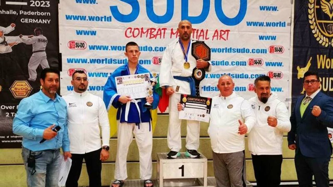 Almanya’dan Erdem Arel Dünya Sudo Şampiyonu oldu