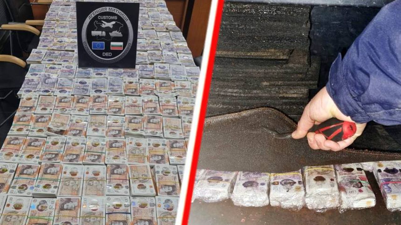 Bulgar gümrüğü Almanya'dan gelen Türk tırında 460 bin euro yakaladı