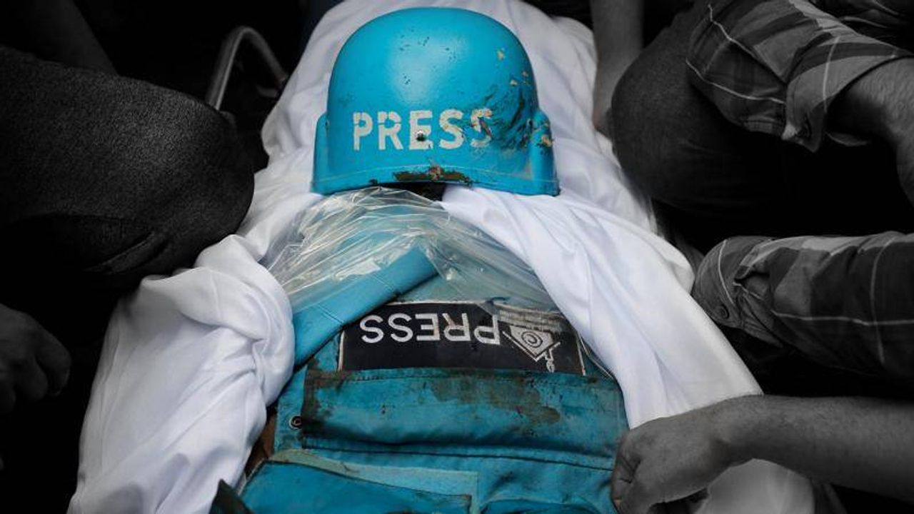 2023'te çoğunluğu Gazze'de olmak üzere 120 gazeteci hayatını kaybetti