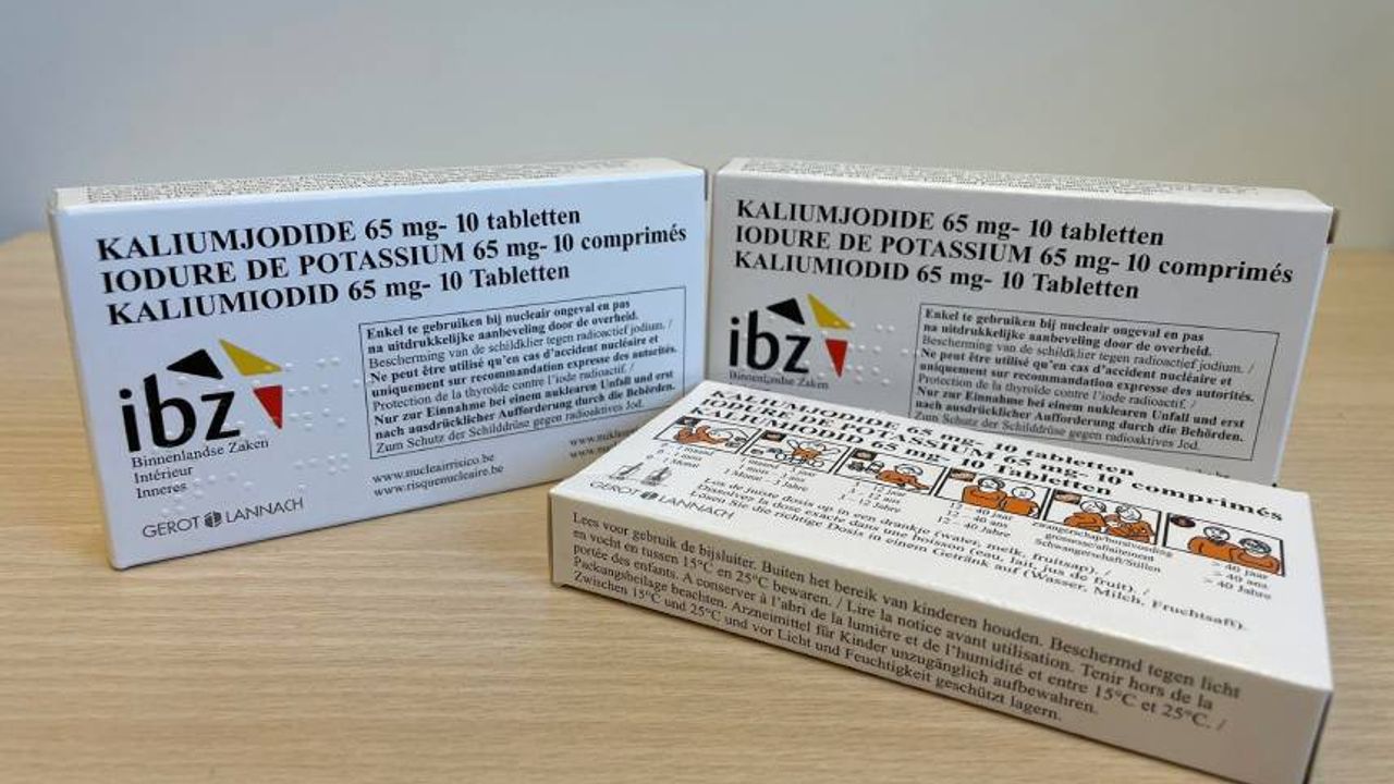 Belçika'da hükümetten uyarı: Evde iyot tableti bulundurun