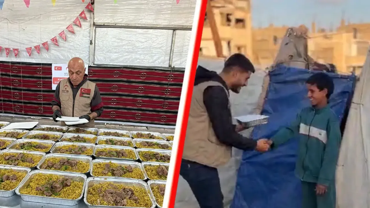 Vatansevdalıları Vakfı’ndan Gazze’ye yardım eli