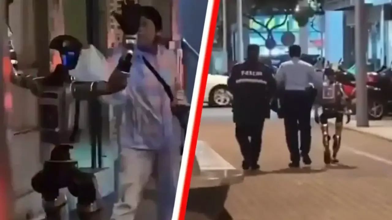 Çin’de ilk kez polis bir robotu gözaltına aldı