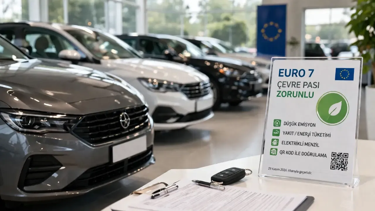 Avrupa'da tüm yeni araçlara çevre belgesi şartı geliyor