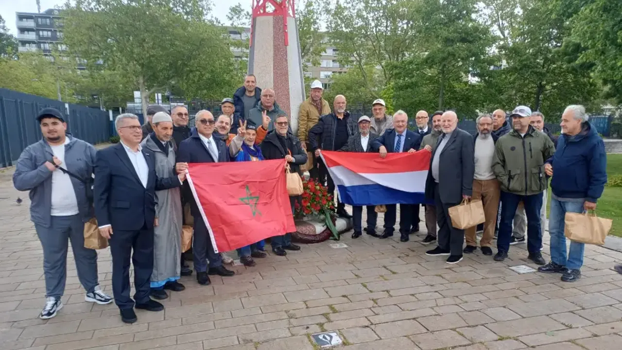 Zeeland’ın kurtuluşunda rol alan Faslı askerler Rotterdam’da anıldı