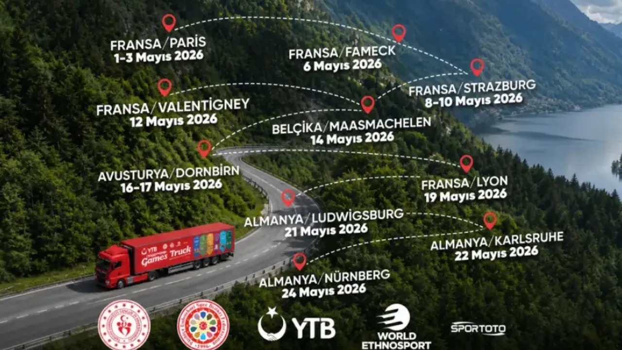 Geleneksel Oyunlar Tırı Avrupa yolunda