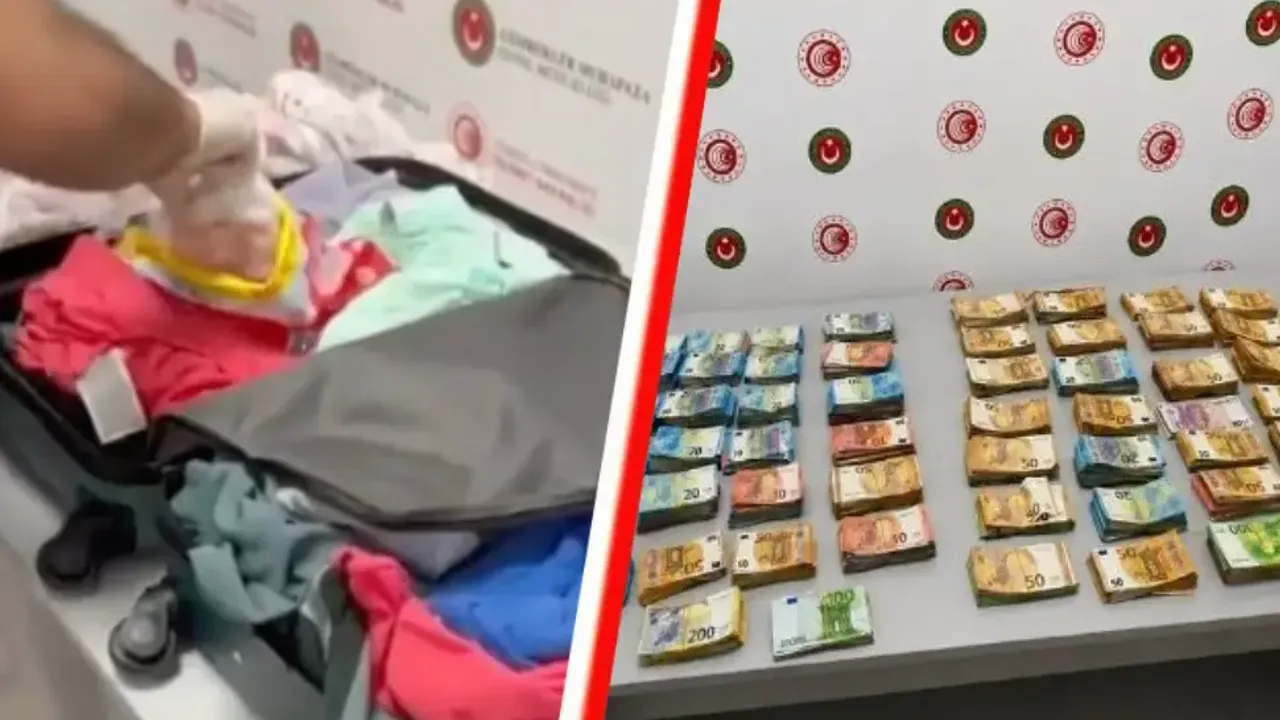 Fransa’dan Antalya’ya giden yolcu 381 bin euro nakitle yakalandı