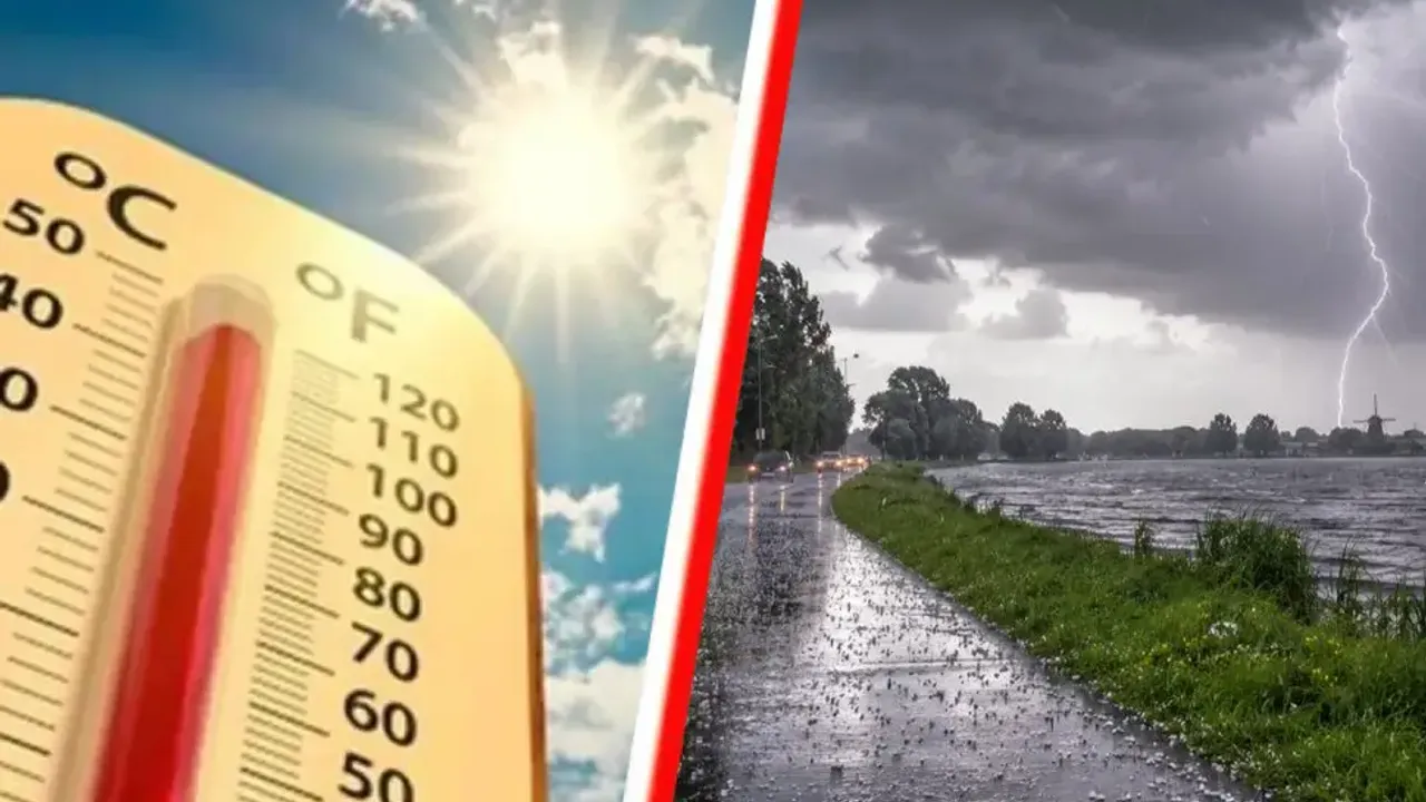 Avrupa'da gündüz 40 dereceyi bulan sıcaklıklar, gece yerini fırtınaya bırakacak