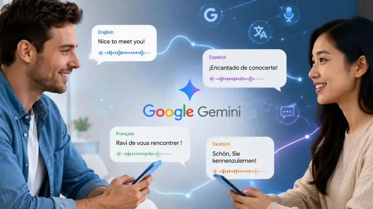 Google, konuşurken başka dillere anlık çeviri özelliğini kullanıma sundu
