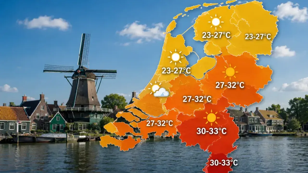 Hollanda'da bu hafta sıcaklıklar 33 dereceyi bulacak
