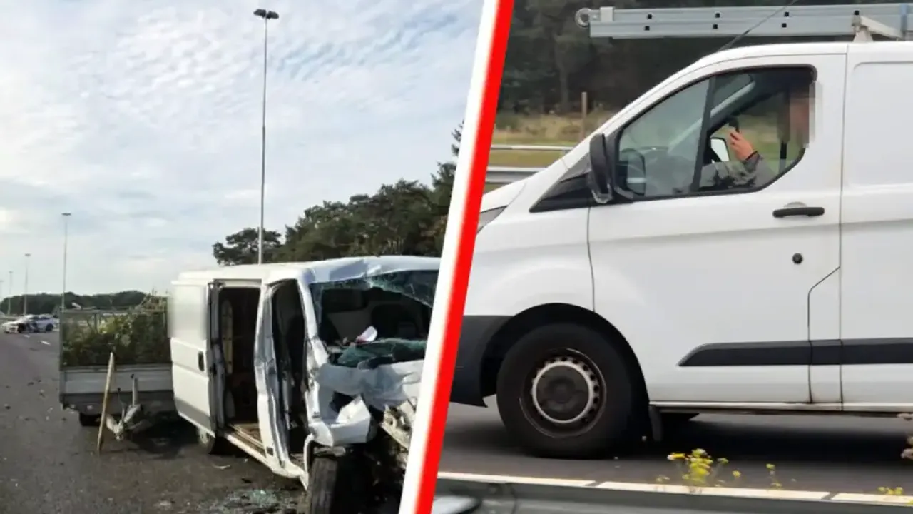 Hollanda'da kaza yerini cep telefonuyla kaydeden 29 sürücüye ceza kesildi