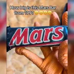 35 yıllık Mars çikolatası bulundu: Eski ve yeni arasındaki fark şaşırttı