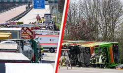 Almanya’da otobüs kazası: En az 5 kişi öldü, onlarca yaralı var!