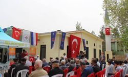 Hollanda Diyanet Vakfı’nın Kahramanmaraş’da yaptırdığı cami ibadete açıldı