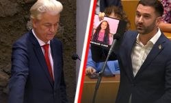 Van Baarle Gazze’de ölen çocukların fotoğraflarını gösterdi, Wilders bakamadı
