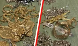 Bulgaristan sınırında yoğurt kovasında 114 bin euroluk altın ele geçirildi