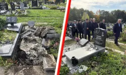 Almanya’da Müslüman mezarlığına saldırı düzenlendi