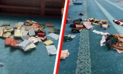 Hollanda’da Türk camisine saldırı: Kutsal kitaplar yerlere atıldı