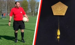 Mehmet Safranti’ye Hollanda Futbol Federasyonu’ndan ‘Altın Hakemlik Madalyası’