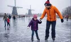 Hollanda’da iklim değişti ama paten tutkusu değişmedi