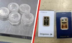 Sırbistan sınırında altın külçeleri ve gümüş sikkeler ele geçirildi