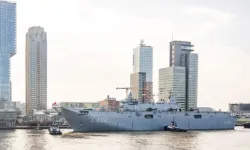 Türk Deniz Kuvvetleri’ne ait dört savaş gemisi Rotterdam'da