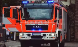 Almanya’da yangına yetişmeye çalışan itfaiyeciye hız cezası kesildi