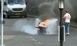 Utrecht’te tekerlekli sandalyedeki kişi ateşe verildi: İki şüpheli gözaltında