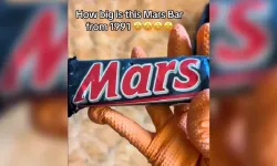 35 yıllık Mars çikolatası bulundu: Eski ve yeni arasındaki fark şaşırttı