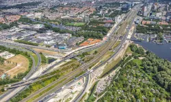 Amsterdam'da A10 otoyolunun bir bölümü hafta sonu trafiğe kapanacak