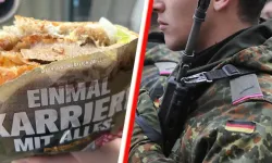 Alman ordusu asker bulmak için dönercilere reklam verdi