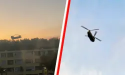 Rotterdam'da sabah yapılan askeri tatbikat bölge sakinlerini tedirgin etti