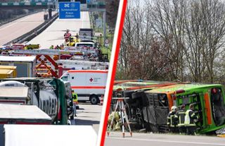 Almanya’da otobüs kazası: En az 5 kişi öldü, onlarca yaralı var!