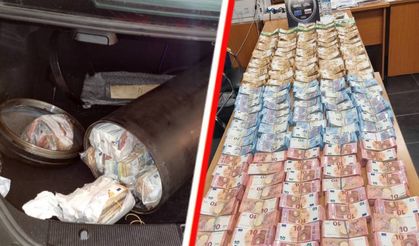 Bulgaristan -Türkiye sınırında yüklü miktarda para ele geçirildi
