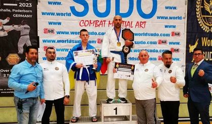 Almanya’dan Erdem Arel Dünya Sudo Şampiyonu oldu