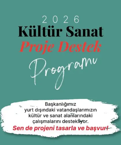 YTB’den yurt dışındaki vatandaşların kültür ve sanat projelerine destek