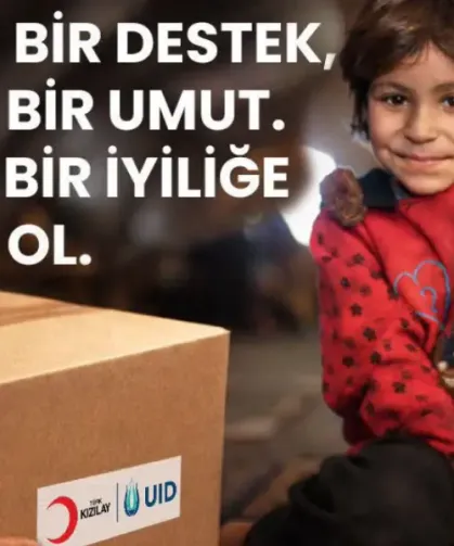 UID ve Kızılay’dan Suriye’deki çocuklar için bayram kampanyası